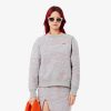 Lacoste Sweaters & Sweatshirts-Womens Oversized Reversible Embroidered Sweatshirt-SF2686-51-la coste 3