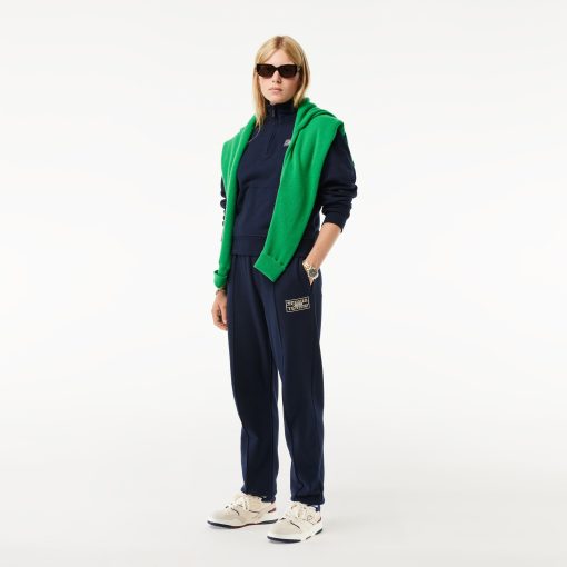 Lacoste Sweaters & Sweatshirts-High Neck Zipped Fleece Jogger Sweatshirt-SF2702-51-la coste - Image 2