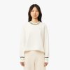 Lacoste Dresses-Womens Oversized Fleece Sweatshirt Dress-EF2664-51-locoste 4