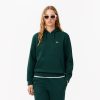 Lacoste Sweaters & Sweatshirts-Womens Relaxed Fit Piqué Hoodie-SF8346-51-lacoste factory outlet 3