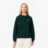 Lacoste Sweaters & Sweatshirts-Womens Crew Neck Piqué Sweatshirt-SF8347-51-lacoste factory outlet 3