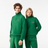 Lacoste Sweaters & Sweatshirts-Unisex Loose Fit High-Neck Fleece Sweatshirt-SH0069-51-lacoste near me 4