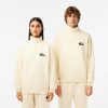 Lacoste Sweaters & Sweatshirts-Unisex Loose Fit High-Neck Fleece Sweatshirt-SH0069-51-lacoste near me 3