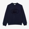 Lacoste Sweaters & Sweatshirts-Mens Pima Cotton T-Shirt-TH6709-51-lacoste france 3