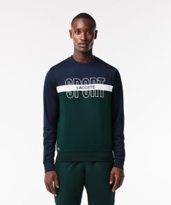 Lacoste Sweaters & Sweatshirts-Mens Ripstop Tennis Sweatshirt-SH1083-51-lacoste near me