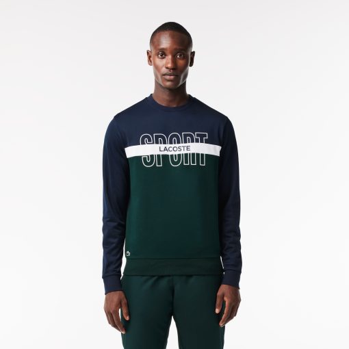 Lacoste Sweaters & Sweatshirts-Mens Ripstop Tennis Sweatshirt-SH1083-51-lacoste near me