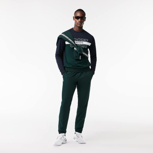 Lacoste Sweaters & Sweatshirts-Mens Ripstop Tennis Sweatshirt-SH1083-51-lacoste near me - Image 2