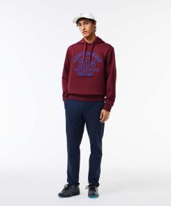 Lacoste Sweaters & Sweatshirts-Mens Relaxed Fit Recycled Fabric Golf Sweatshirt-SH1096-51-lacoste us 2