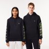 Lacoste Sweaters & Sweatshirts-Unisex Contrast Crocodile Hoodie-SH1323-51-lacoste sale 3