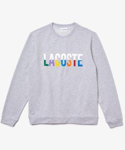 Lacoste Sweaters & Sweatshirts-Mens Cotton Fleece Lounge Sweatshirt-SH1324-51-lacoste france 2