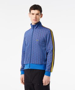 Lacoste Sweaters & Sweatshirts-Mens Paris Zip-Up Track Jacket-SH1368-51-lacoste factory outlet