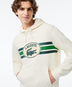 Lacoste Sweaters & Sweatshirts-Mens Loose Fit Monogram Hoodie-SH1413-51-lacosta