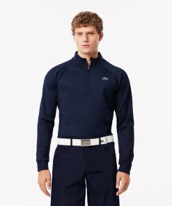 Lacoste Sweaters & Sweatshirts-Mens Technical Fleece Golf Sweatshirt-SH2531-51-lacoste us