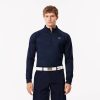 Lacoste Sweaters & Sweatshirts-Mens Loose Fit Print Hoodie-SH6533-51-locoste 4