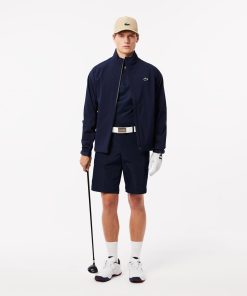 Lacoste Sweaters & Sweatshirts-Mens Technical Fleece Golf Sweatshirt-SH2531-51-lacoste us 2