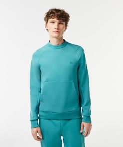 Lacoste Sweaters & Sweatshirts-Mens Kangaroo Pocket Cotton Sweatshirt-SH2695-51-lacoste us