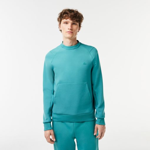 Lacoste Sweaters & Sweatshirts-Mens Kangaroo Pocket Cotton Sweatshirt-SH2695-51-lacoste us