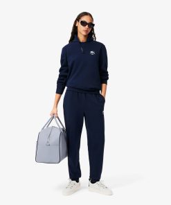 Lacoste Sweaters & Sweatshirts-Unisex High-Neck Zip-Up Print Sweatshirt-SH2735-51-lacoste sale 2