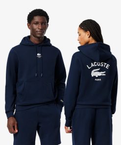 Lacoste Sweaters & Sweatshirts-Unisex Print Hoodie-SH2740-51-lacoste cardigan