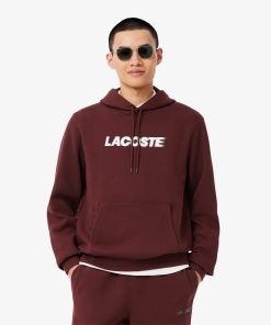 Lacoste Sweaters & Sweatshirts-Mens Piqué Hoodie-SH2860-51-lacost