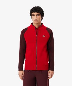 Lacoste Sweaters & Sweatshirts-Mens Lacoste Tennis x Novak Djokovic Jacket-SH3022-51-la coste