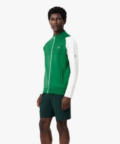 Lacoste Sweaters & Sweatshirts-Mens Lacoste Tennis x Novak Djokovic Jacket-SH3022-51-lacoste us 2