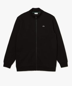 Lacoste Sweaters & Sweatshirts-Men’s Tall Fit Organic Cotton Zip-Up Sweatshirt-SH4693-51-lacoste france