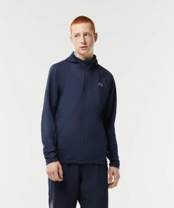 Lacoste Sweaters & Sweatshirts-Men’s SPORT High-Neck Zip-Up-SH5210-51-lacoste outlet