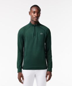 Lacoste Sweaters & Sweatshirts-Mens High-Neck Golf Sweatshirt-SH5221-51-lacost