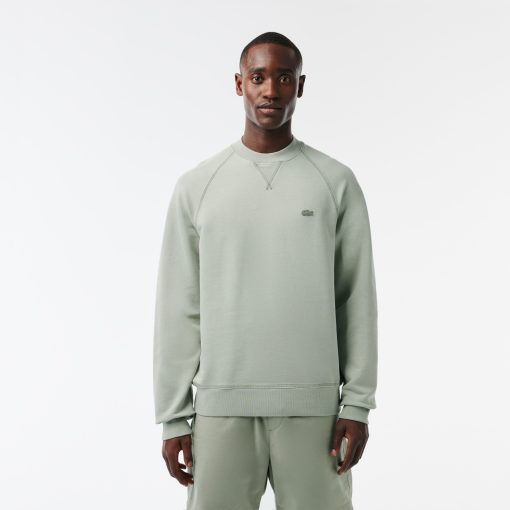 Lacoste Sweaters & Sweatshirts-Men’s Crew Neck Organic Cotton Natural Dye Sweatshirt-SH5602-51-lacoste france