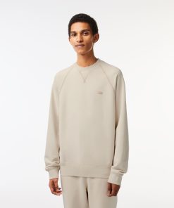 Lacoste Sweaters & Sweatshirts-Men’s Crew Neck Organic Cotton Natural Dye Sweatshirt-SH5602-51-lacosta