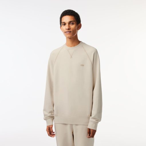 Lacoste Sweaters & Sweatshirts-Men’s Crew Neck Organic Cotton Natural Dye Sweatshirt-SH5602-51-lacosta