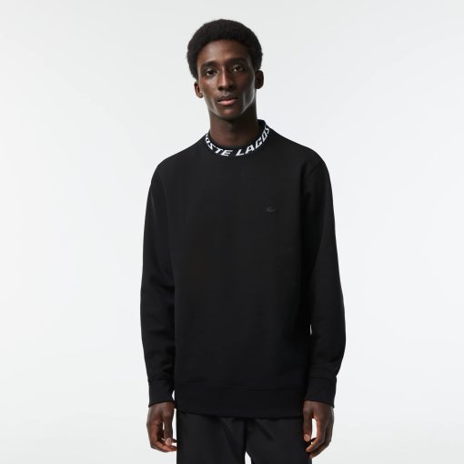 Lacoste Sweaters & Sweatshirts-Men’s Logo Collar Sweatshirt-SH5690-51-lacoste store