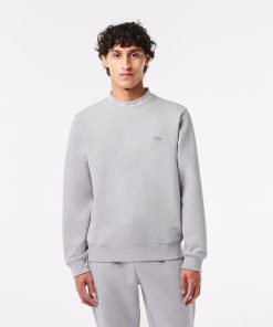 Lacoste Sweaters & Sweatshirts-Men’s Logo Collar Sweatshirt-SH5690-51-lacoste cardigan