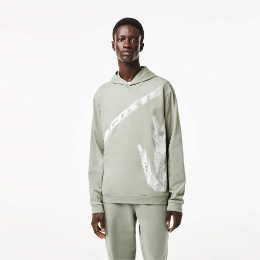 Lacoste Underwear & Loungewear-Men’s Contrast Croc Hoodie-SH5967-51-lacoste cardigan