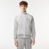 Lacoste Sweaters & Sweatshirts-Men’s Classic Fit Branded Stripes Zip-Up Hoodie-SH5065-51-locoste 3