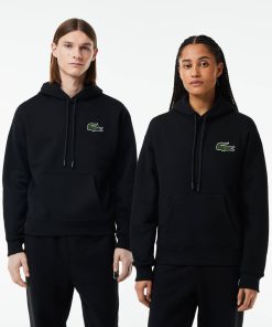 Lacoste Sweaters & Sweatshirts-Unisex Loose Fit Fleece Hoodie-SH6404-51-lacoste us