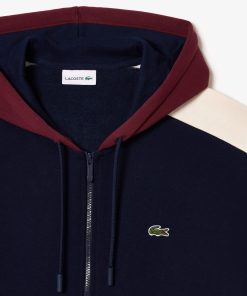 Lacoste Sweaters & Sweatshirts-Mens Big Fit Zip-Up Hoodie-SH6673-51-lacoste factory outlet 2