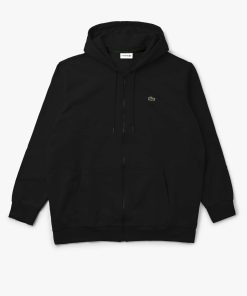 Lacoste Sweaters & Sweatshirts-Mens Big Fit Fleece Hoodie-SH6720-51-lacoste outlet 2