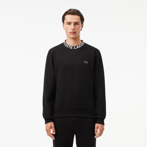 Lacoste Sweaters & Sweatshirts-Mens Logo Crew Neck Sweatshirt-SH7473-51-lacoste usa