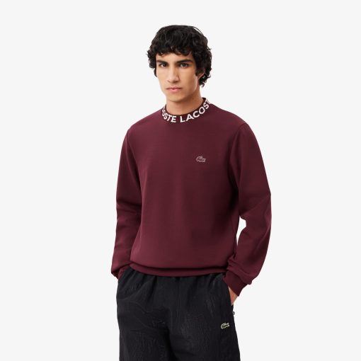 Lacoste Sweaters & Sweatshirts-Mens Logo Crew Neck Sweatshirt-SH7473-51-lacoste store