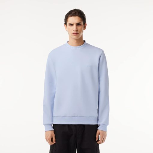 Lacoste Sweaters & Sweatshirts-Mens Logo Crew Neck Sweatshirt-SH7473-51-lacoste near me