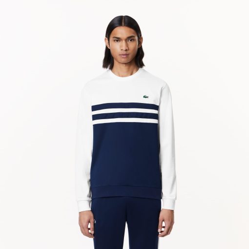 Lacoste Sweaters & Sweatshirts-Mens Stretch Tennis Sweatshirt-SH7519-51-lacoste store