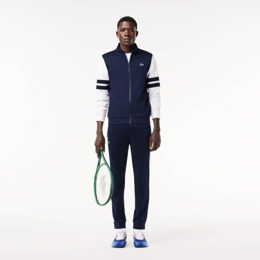 Lacoste Sweaters & Sweatshirts-Mens Zip-Up Stretch Tennis Sweatshirt-SH7521-51-lacoste sale - Image 2