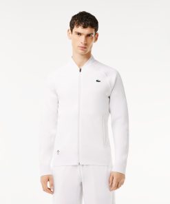 Lacoste Sweaters & Sweatshirts-Mens Lacoste Tennis x Daniil Medvedev Ultra Dry Jacket-SH7540-51-la coste