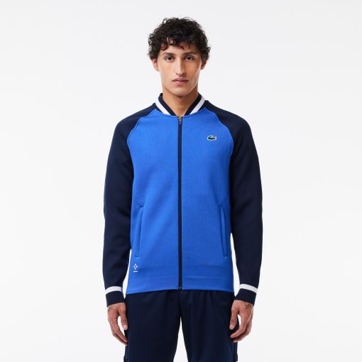 Lacoste Sweaters & Sweatshirts-Mens Lacoste Tennis x Daniil Medvedev Ultra Dry Jacket-SH7540-51-lacoste outlet