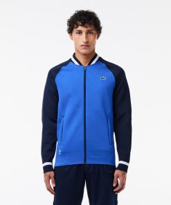 Lacoste Sweaters & Sweatshirts-Mens Lacoste Tennis x Daniil Medvedev Ultra Dry Jacket-SH7540-51-lacoste cardigan