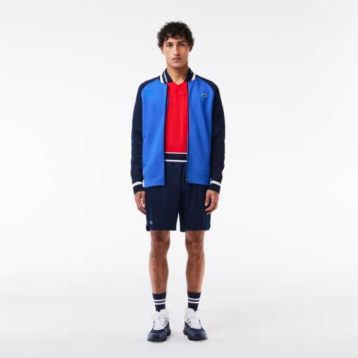 Lacoste Sweaters & Sweatshirts-Mens Lacoste Tennis x Daniil Medvedev Ultra Dry Jacket-SH7540-51-lacoste outlet - Image 2