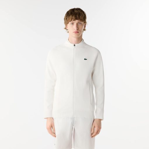 Lacoste Sweaters & Sweatshirts-Mens Lacoste Tennis x Novak Djokovic Zip-Up Jacket-SH7541-51-la coste