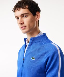 Lacoste Sweaters & Sweatshirts-Mens Lacoste Tennis x Novak Djokovic Zip-Up Jacket-SH7541-51-lacoste usa 2